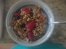 making my cereal so tasty.