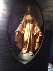 Bernadette's favorite statue of Mary.